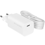 Блок питания (сетевой адаптер) для ноутбуков Xiaomi 65W USB Type-C OEM белый, фото2