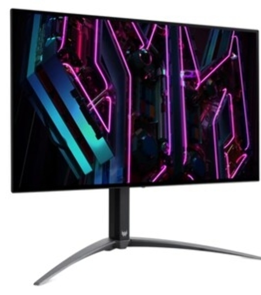 Монитор 26.5' Acer Predator X27Ubmiipruzx OLED 2560x1440, 240 Гц, 1 мс, 16:9, 1000 кд/м2, 2xHDMI, 1xDP, USB-C, черный