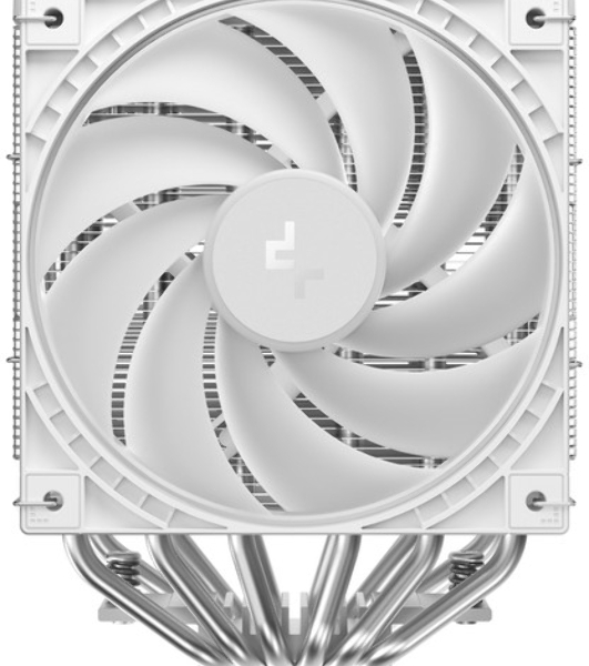 Кулер для процессора DEEPCOOL AG620 G2 WH LGA1954/1851/1700/AM5/AM4 (9шт/кор, TDP 270W, PWM, DUAL Black Fan 120mm, 6 тепл. трубок, белый) RET