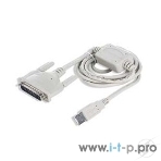 Переходник Gembird Переходник с USB DB25M/AM 1.8m блистер, фото2