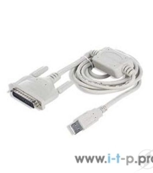 Переходник Gembird Переходник с USB DB25M/AM 1.8m блистер
