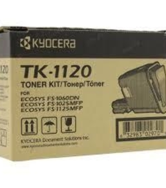 Картридж лазерный Kyocera TK-1120 (1T02M70NX0/1T02M70NXV/1T02M70NX1) черный для FS-1060DN/1025MFP/1125MFP 3000 стр.