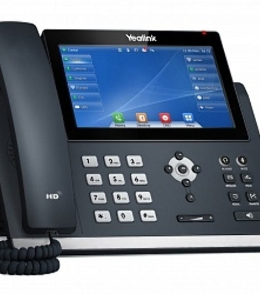 Телефон IP YEALINK SIP-T48U, цветной сенсорный экран, 16 аккаунтов, BLF, PoE, GigE, без БП, шт