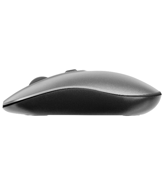 Комплект клавиатура+мышь Oklick 300M беспроводной, USB, 1600 DPI, серый/чёрный