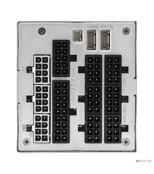 Блок питания серверный 2U Redundant 2x1200W ExeGate EX292324RUS Industrial-RTS1200 (APFC, КПД 94% (80 PLUS Platinum), 4 см fan, 24pin, 2x(4+4)pin, 2PCIe, 2SATA, 6IDE, Cable Management)