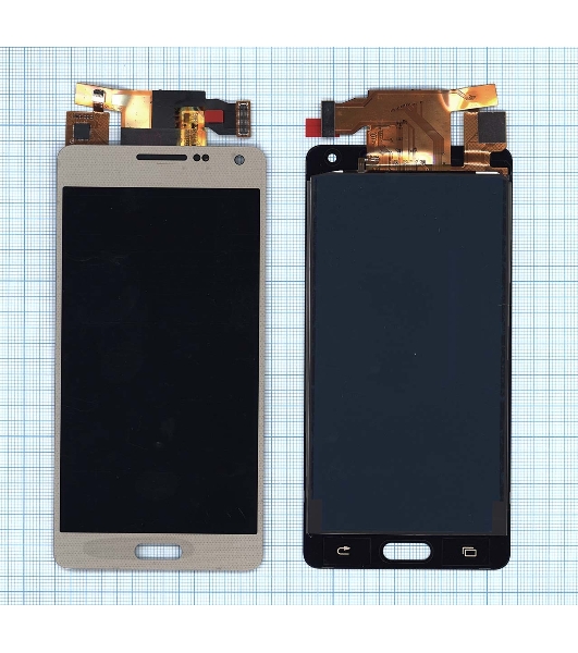 Дисплей для Samsung Galaxy A5 SM-A500F в сборе с тачскрином TFT золотистый