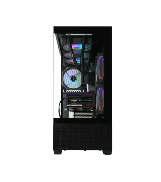 Компьютерный корпус ZALMAN CHRONIX V2, ATX, BLACK, WINDOW, 1xCombo (3.5’’ or 2.5’’), 1x3.5’’HDD, 2x2.5’’SSD, 1xUSB2.0, 1xUSB3.0, 1xUSB Type-C, SIDE 2x120мм ARGB, REAR 1x120мм ARGB