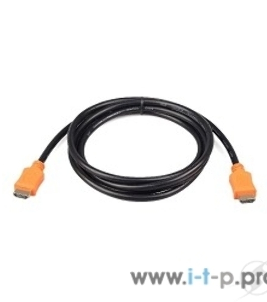 Кабель Cablexpert HDMI CC-HDMI4L-6, 19M/19M, v2.0, серия Light, позол.разъемы, экран, 1.8м, черный, пакет