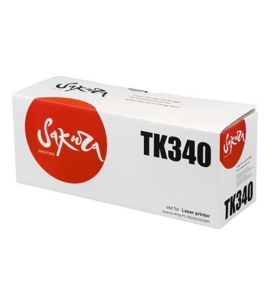 Картридж лазерный Sakura TK340/341/342/343/344 для Kyocera Mita FS-2020D/2020DN, черный, 12000 к.