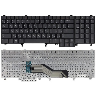 Клавиатура для ноутбука Dell Latitude E6520 E6530 E6540 черная