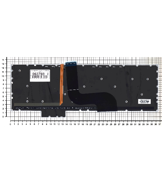 Клавиатура для ноутбука Acer Predator 15 G9-591 черная с подсветкой