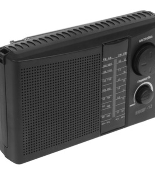 Радиоприемник ЭФИР 12 FM 64-108МГц, бат. 2*R20, 220V