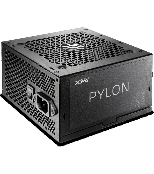 Блок питания ADATA XPG PYLON 750 (PYLON750B-BKCEU), 750 Вт, 120мм, 80 PLUS Bronze, 120мм, черный