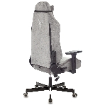 Кресло Бюрократ Knight N1 Fabric серый, ткань, 120 кг, механизм качания, фото26