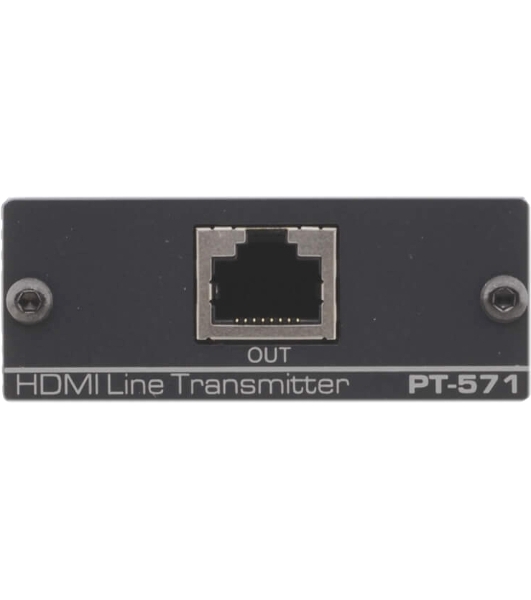 Передатчик Kramer Electronics PT-571 сигнала HDMI в кабель витой пары (TP), поддержка HDCP и HDMI 1.3, совместимость с HDTV, Power Connect, 1.65Gbps