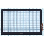 Сенсорное стекло (тачскрин) для Asus 5466R FPC-1, черное, фото2