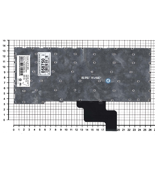 Клавиатура для ноутбука Lenovo Yoga 3 11 300-11IBR 300-11IBY 700-11ISK, черная