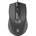 Мышь проводная Defender Optimum MB-270 черный, 1000 dpi, USB, кнопки - 3, фото13