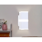 Настенный светодиодный светильник с акрилом Ambrella light FW189 SWH белый песок LED 4200K 12W 140*60*80, фото3