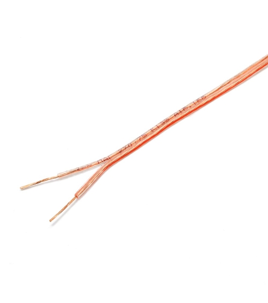 Акустический кабель Cablexpert CC-TC2x0,75-20M, прозрачный, 20 м, бухта