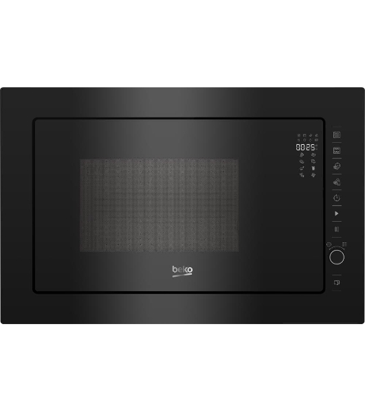 Встраиваемая микроволновая печь Beko BMGb25333BG черный, 25 л, 900 Вт, переключатели - поворотный механизм/сенсор