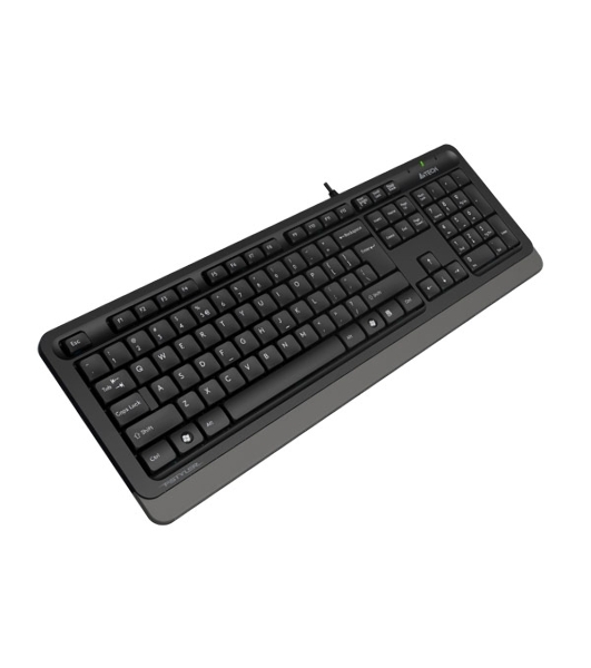 Клавиатура проводная A4Tech Fstyler FK10, USB, черный/серый
