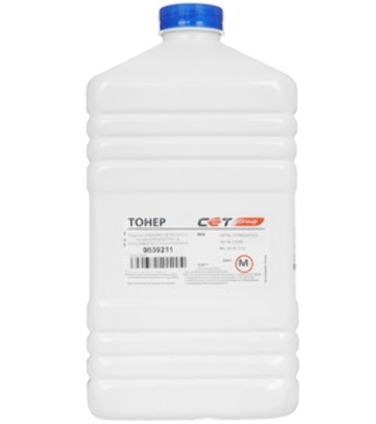 Тонер CET NF6M/NF6D пурпурный бутылка 514гр. (в компл.:девелопер) для принтера Konica Minolta Bizhub C224/284/364