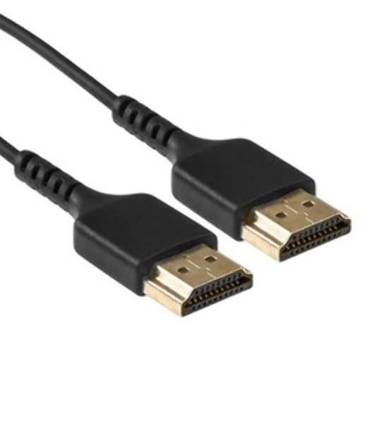 Кабель HDMI C-HM-HM-0.5M Wize,0.5 м, v.2.0, 19M/19M, позол.разъемы, экран, черный, пакет