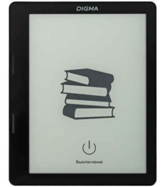 Электронная книга Digma F4 5.83' E-ink HD Carta 680x920 Touch Screen 1.2Ghz 1Gb/8Gb/SD/microSDHC/подсветка дисплея черный