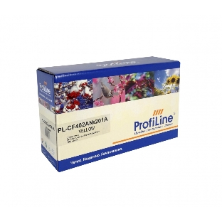 Картридж лазерный ProfiLine PL-CF402A №201A для принтеров HP Color LaserJet Pro M252/MFP277 1400 копий Yellow