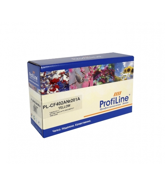 Картридж лазерный ProfiLine PL-CF402A №201A для принтеров HP Color LaserJet Pro M252/MFP277 1400 копий Yellow