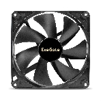 Вентилятор для корпуса ExeGate EX14025S4P-PWM черный, 140 мм, 1200 об/мин, 24 дБ, 4 pin, фото4
