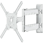 Кронштейн ONKRON/32-55' макс. 400x400, 2 колена, наклон -5º+8º, поворот 180º макс, от стены 55-500мм, белый, фото25