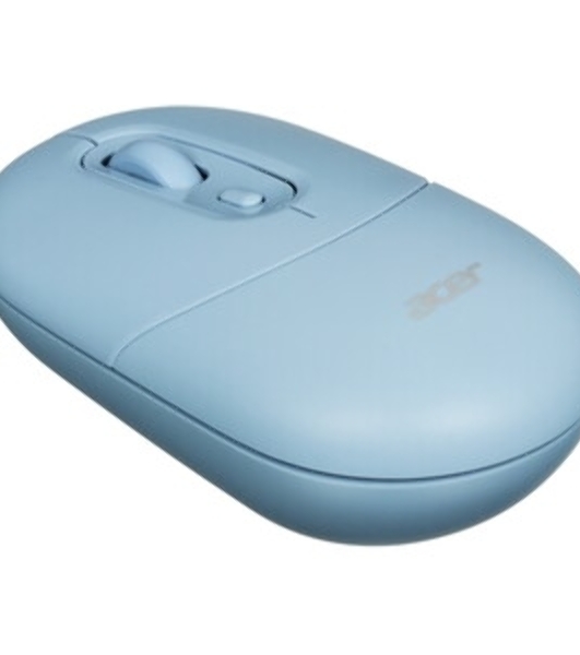 Мышь беспроводная Acer OMR301 синий, 1600 dpi, радиоканал, Bluetooth, USB, кнопки - 4