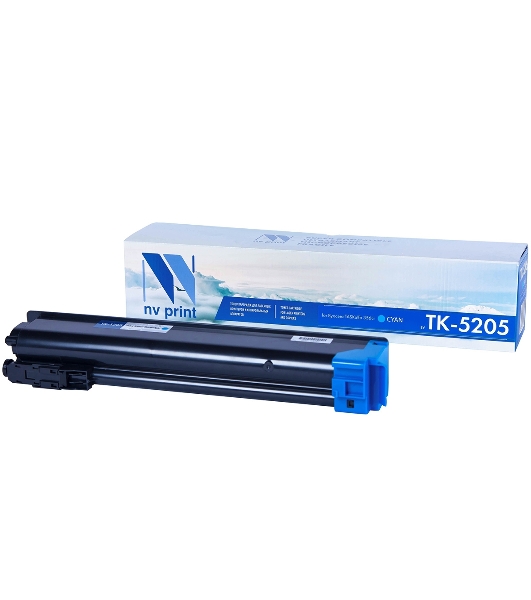 Картридж NVPrint совместимый Kyocera TK-5205 Cyan для TASKalfa 356ci (12000k)