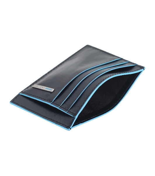 Картхолдер Piquadro Blue Square PP2762B2R/BLU2 синий, натуральная кожа