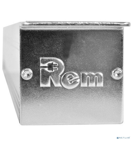 Блок розеток Rem-10 с выкл., 8 Sсhuko, 10 A, алюм., 19', шнур 1.8 м. 1,8 IEC 60320 C14