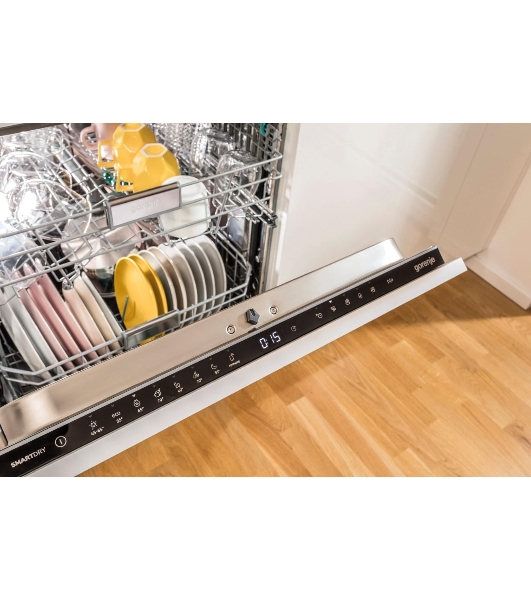 Встраиваемая посудомоечная машина Gorenje GV642E90, черный, 59.8 см, 13 компл., 47 дБ, класс A++