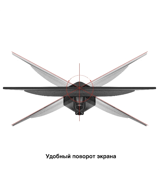 Монитор 23.8' ExeGate ProSmart EH2407CA (IPS LED Grade A+, FHD, 1920x1080@120Гц, 16:9, 250cd/m2, 1000:1, 3-5ms, Speakers, audio-out, D-Sub, HDMI2.0, DisplayPort, кабель HDMI 1.5м, VESA, регулировка высоты (HAS), регулировка наклона (tilt), поворот экрана (swivel), поворот экрана на 90° (pivot), черный)