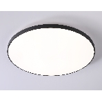 Потолочный светодиодный светильник Ambrella light FZ1227 BK черный IP44 43W 4200K D455*60 (Без ПДУ), фото3