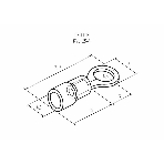 Наконечник кольцевой изолированный Rexant ø 4.3 мм 0.5-1.5 мм² (НКи 1.5-4/НКи 1,25-4) красный, фото3