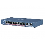 Коммутатор Hikvision DS-3E0310HP-E, 8×100 Мбит/с PoE+ + 2×1 Гбит/с, неуправляемый, фото10