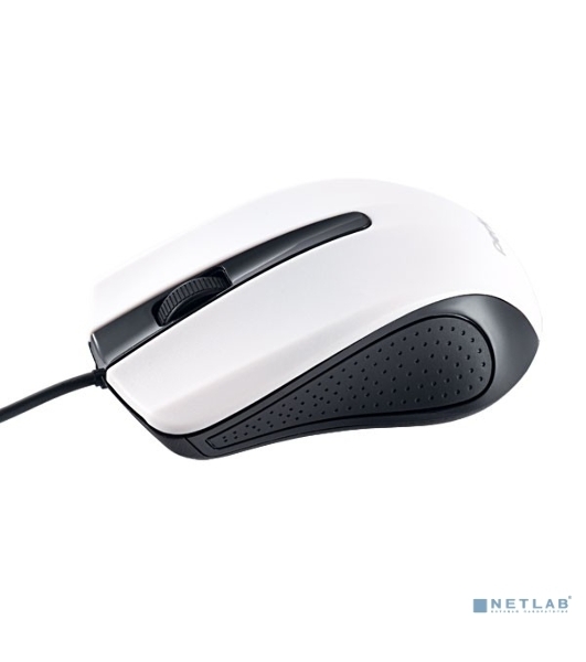 Мышь проводная Perfeo RAINBOW черный/белый, 1000 dpi, USB, кнопки - 3