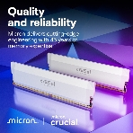 Оперативная память Crucial Pro Gaming by Micron, DDR5, 64GB (2x32GB), 6400 MHz, CL40, с радиатором, белый, фото7