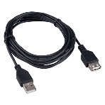 Кабель-удлинитель USB2.0 Гарнизон GCC-USB2-AMAF-3M, AM/AF, медь, 3м, черный, пакет, фото7