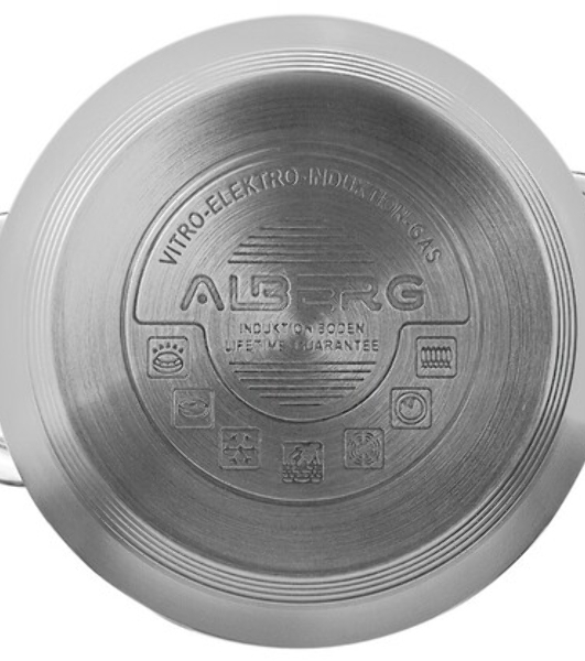 Кастрюля ALBERG AL-2104 6,5 л