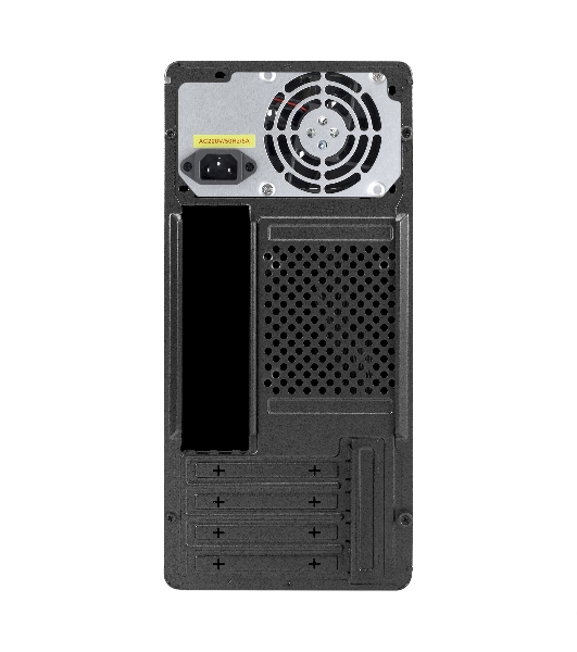 Корпус ExeGate BAA-503-AAA350, Mini-Tower, чёрный, 1 x 80/90 мм, БП 350 Вт