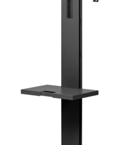 Подставка для телевизора Holder PR-106 черный 26'-70' напольный наклон (2 коробки)