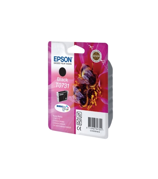 Картридж струйный Epson T0731 черный для Epson С79/СХ3900/4900/5900