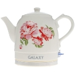Чайник электрический Galaxy Line GL 0503 белый, керамический корпус, 1400 Вт, 1,4 л, индикатор работы, указатель максимального уровня воды, фото8